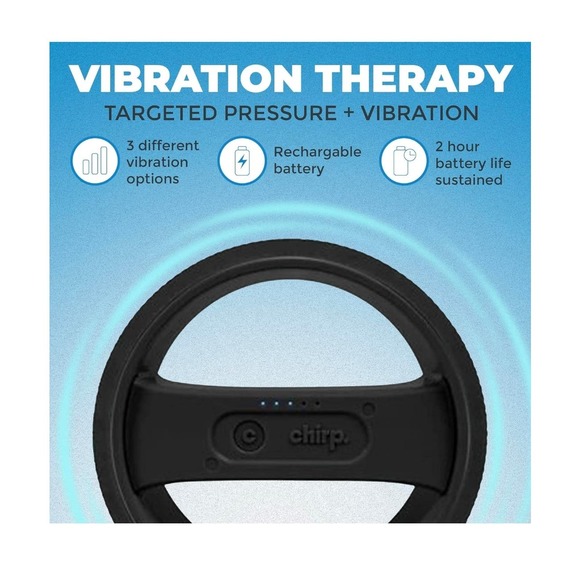 Chirp Wheel Pro Vibrating Foam Roller-Black - Picture 4 of 8